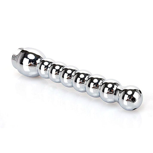 Metal Anal Douche Nozzle Beaded